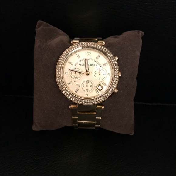 Gold Michael Kors watch - Picture 3 of 5